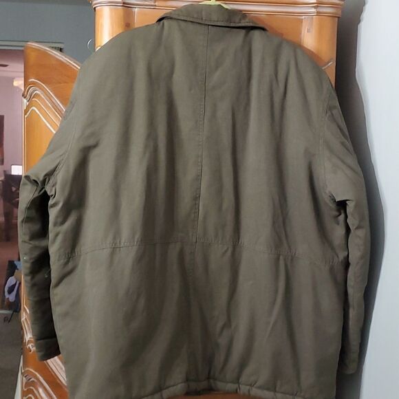 WFS mens winter coat. Kahai green. Size XL. Pockets and more Pockets. - Picture 5 of 16